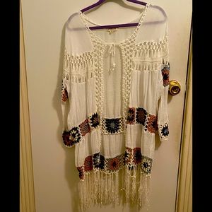 Boho Chic Cardigan Large